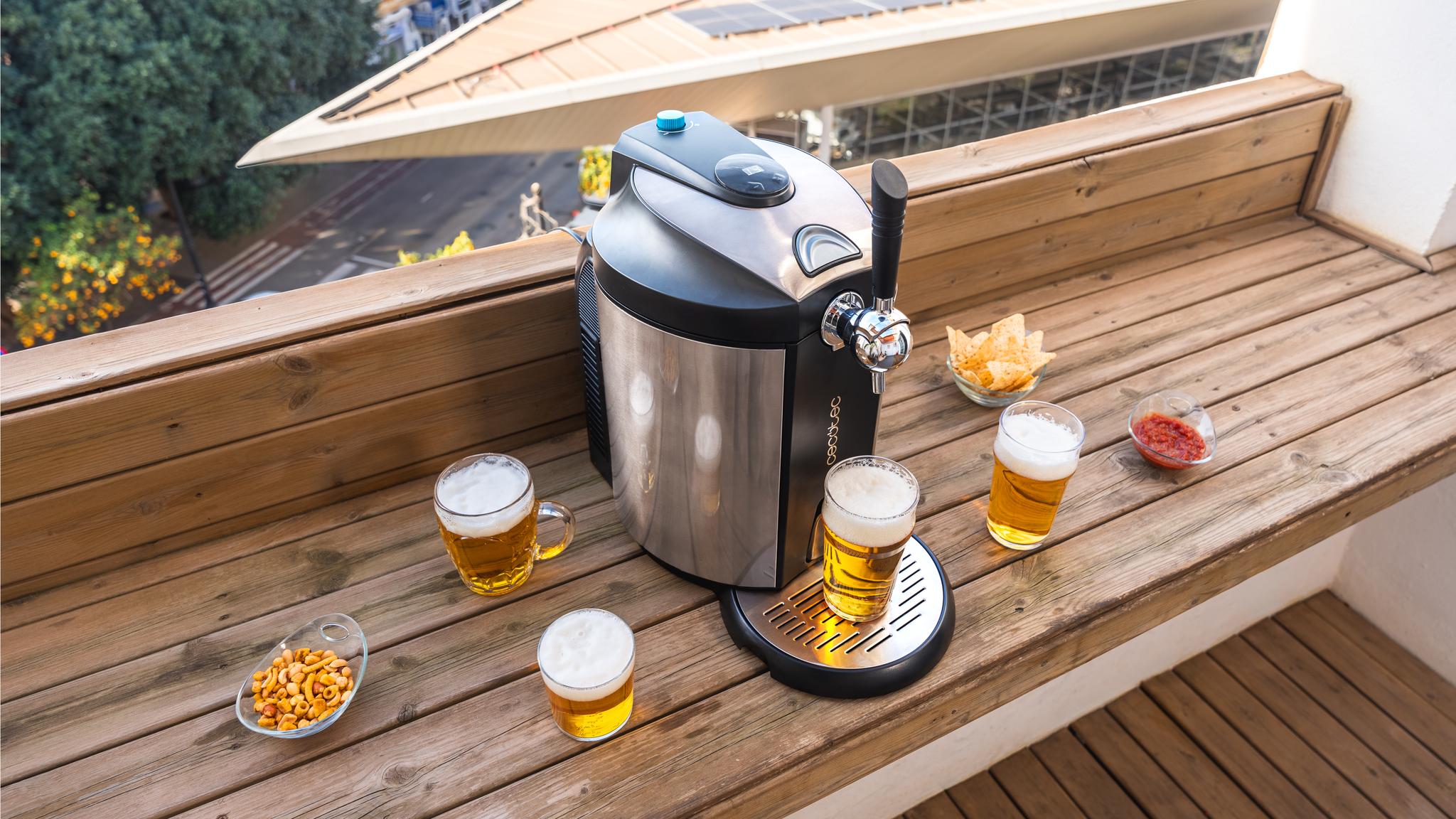 Guía del dispensador Cecotec Beerflow Steel 5000